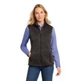 Port Authority® Women's Sweater Fleece Vest