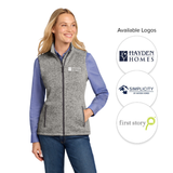 Port Authority® Women's Sweater Fleece Vest