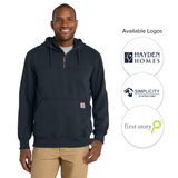 Carhartt ® Rain Defender ® Paxton Heavyweight Hooded Zip Mock Sweatshirt