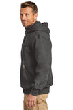 Carhartt ® Rain Defender ® Paxton Heavyweight Hooded Zip Mock Sweatshirt - Right Sleeve Logo