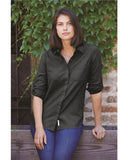 Weatherproof - Women’s Vintage Brushed Flannel Solid Shirt